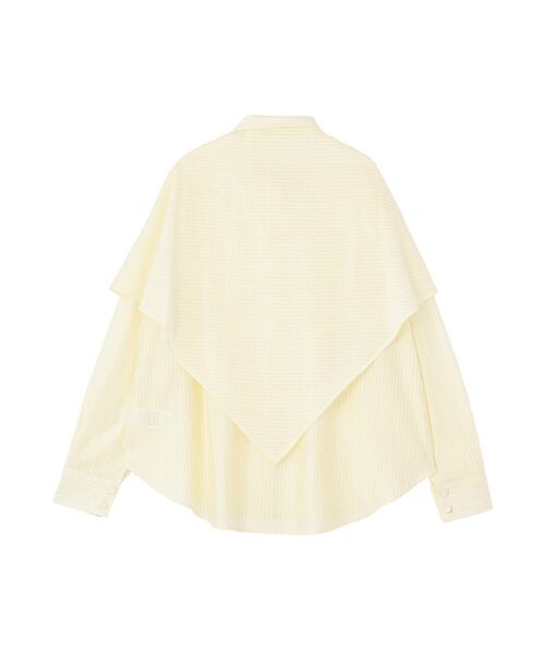CRAFT STANDARD BOUTIQUE(クラフトスタンダードブティック)の「【2点SET】スカーフ付きシアーストライプシャツ(シャツ/ブラウス・レディース・イエロー系その他2/ホワイト系その他5・FREE)」の8枚目の写真