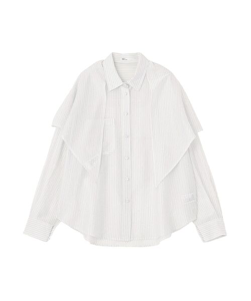 CRAFT STANDARD BOUTIQUE(クラフトスタンダードブティック)の「【2点SET】スカーフ付きシアーストライプシャツ(シャツ/ブラウス・レディース・イエロー系その他2/ホワイト系その他5・FREE)」の21枚目の写真