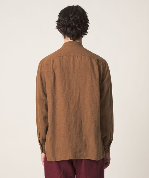 【ORANGE】LIBECO バンドカラーシャツ ORANGE】LIBECO バンドカラーシャツ 【公式通販】