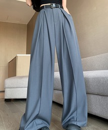ツイルタックワイドパンツ