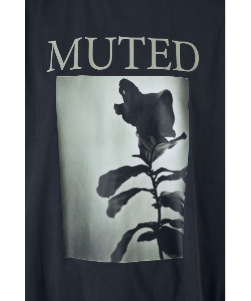 AZUL by moussy(アズールバイマウジー)の「フォトプリントTシャツ(Tシャツ/カットソー・レディース・ホワイト/ライトブラック・SMALL/MEDIUM)」の8枚目の写真