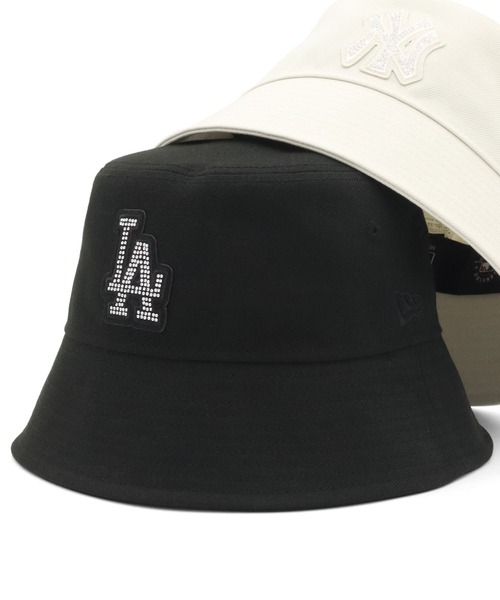 ニューエラバケットハット ラインストーン MLB ONSPOTZ別注（ハット