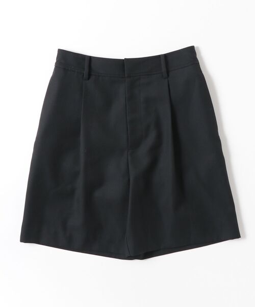 CLANE(クラネ)の「LOW WAIST HALF PANTS 10110-7153(その他パンツ・レディース・ベージュ/ブラック・2/1)」の2枚目の写真