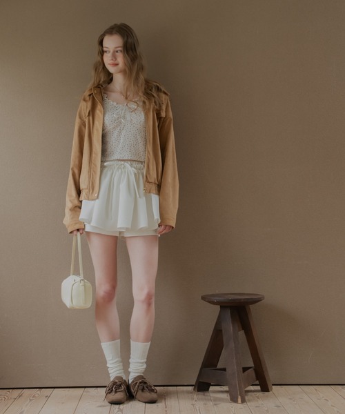 JUMELLE(ジュメロ)の「スウェードライクスニーカー(スニーカー・レディース・ベージュ/ブラウン・SMALL/LARGE/MEDIUM)」の12枚目の写真