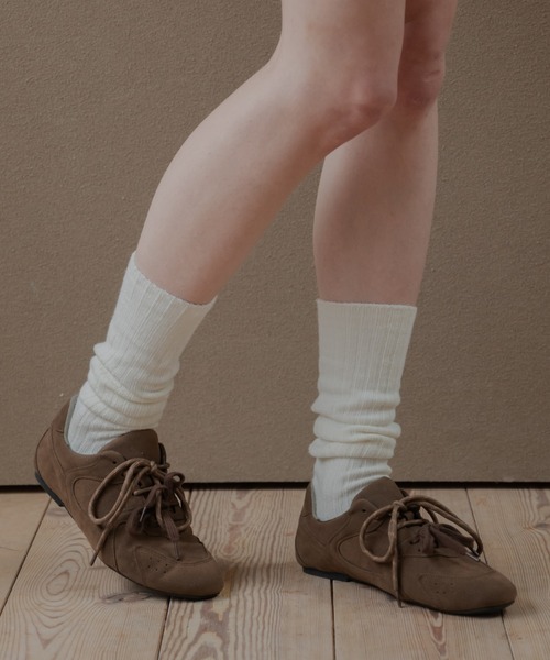 JUMELLE(ジュメロ)の「スウェードライクスニーカー(スニーカー・レディース・ベージュ/ブラウン・SMALL/LARGE/MEDIUM)」の11枚目の写真