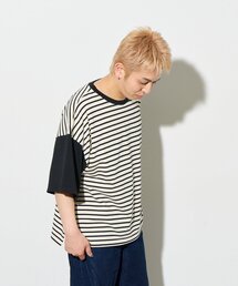 セール】【B-DAY STORE】ボーダーカットソー ロンT ユニセックス（T