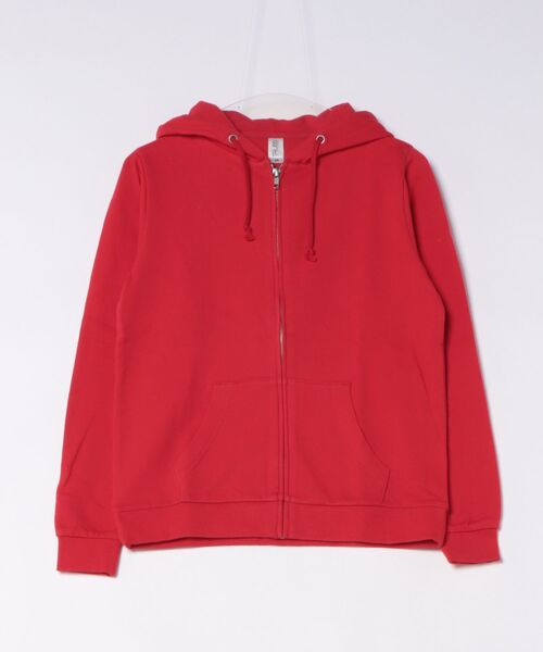 TONE SELECT WEAR（トーンセレクトウェア）の「TRUSS(トラス)　　7.4oz スタンダード フルジップスウェットパーカー (RSZ-143)【7.4オンス スタンダードジップパーカ】（パーカー・メンズ・ブラック/ホワイト/ヘザーグレー/ネイビー/レッド・SMALL/X-LARGE/LARGE/MEDIUM/X-SMALL）」の5枚目の写真
