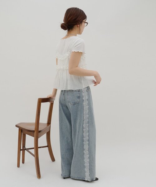 DISCOAT(ディスコート)の「【umm.】花柄キャミ×Tシャツセット(Tシャツ/カットソー・レディース・ライトグレー/レモンイエロー/オフホワイト・FREE)」の16枚目の写真
