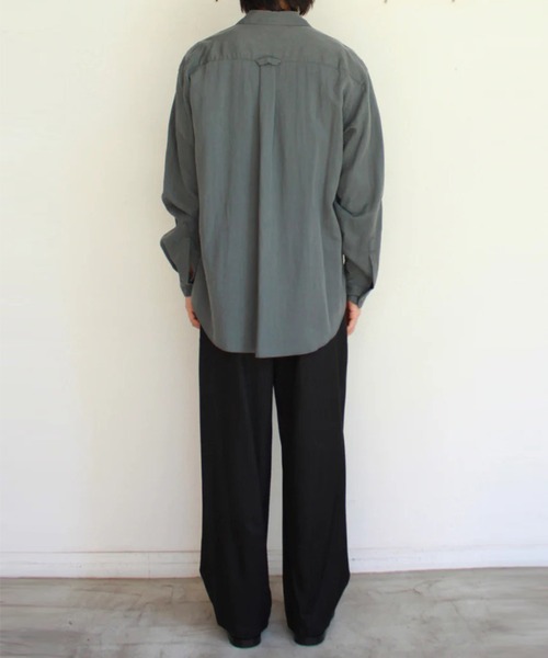 soe（ソーイ）の「【soe】Dad Shirts（シャツ/ブラウス・メンズ・グレー・1/2）」の5枚目の写真