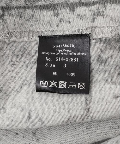 STUD MUFFIN（スタッドマフィン）の「STUD MUFFIN/スタッドマフィン/ピグメントフラワープリントSSTシャツ（Tシャツ/カットソー・メンズ・イエロー/ブラック・2/3）」の10枚目の写真