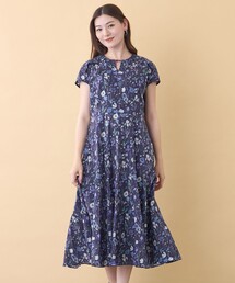専用AMACA ネイビー 半袖ロングワンピース AMACA｜アマカのワンピース（ブルー・ネイビー/青色系）通販 - ZOZOTOWN