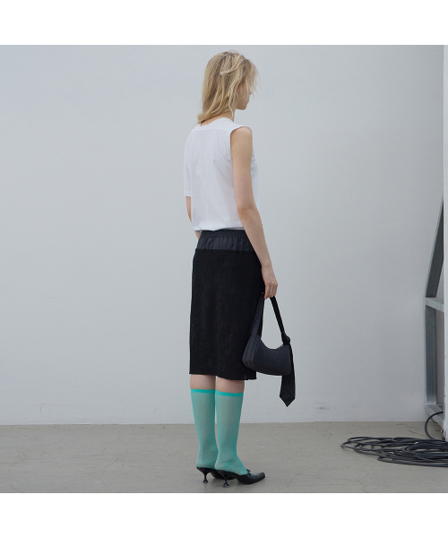 LCDC TM(エルシーディーシーティーエム)の「SHEER LACE SKIRT (BLACK)(スカート・レディース・その他・MEDIUM/SMALL)」の6枚目の写真