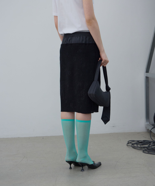 LCDC TM(エルシーディーシーティーエム)の「SHEER LACE SKIRT (BLACK)(スカート・レディース・その他・MEDIUM/SMALL)」の3枚目の写真