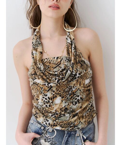EVRIS（エヴリス）の「BIG WIDE HOOP ピアス（ピアス（両耳用）・レディース・シルバー/ゴールド・FREE）」の5枚目の写真