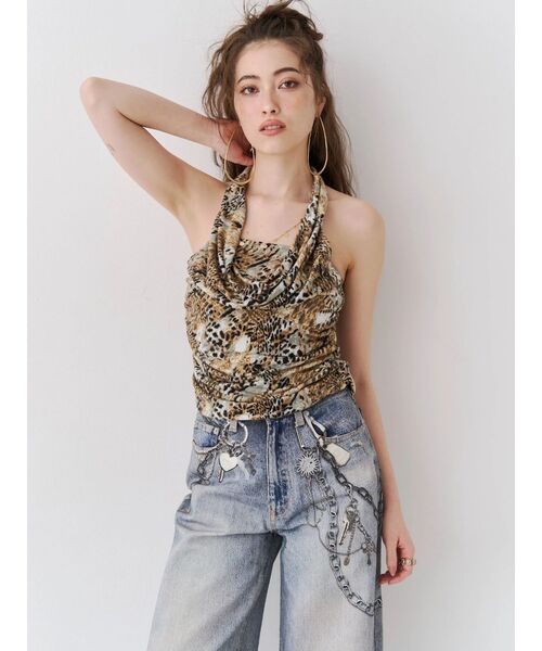 EVRIS（エヴリス）の「BIG WIDE HOOP ピアス（ピアス（両耳用）・レディース・シルバー/ゴールド・FREE）」の6枚目の写真