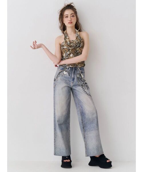 EVRIS（エヴリス）の「BIG WIDE HOOP ピアス（ピアス（両耳用）・レディース・シルバー/ゴールド・FREE）」の7枚目の写真