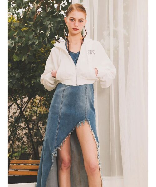 EVRIS（エヴリス）の「BIG WIDE HOOP ピアス（ピアス（両耳用）・レディース・シルバー/ゴールド・FREE）」の16枚目の写真