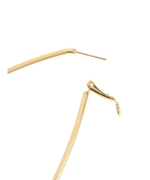 EVRIS（エヴリス）の「BIG WIDE HOOP ピアス（ピアス（両耳用）・レディース・シルバー/ゴールド・FREE）」の18枚目の写真