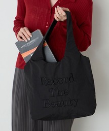 【BONLECILL Marche】《A4収納》刺繍ロゴトートバッグ