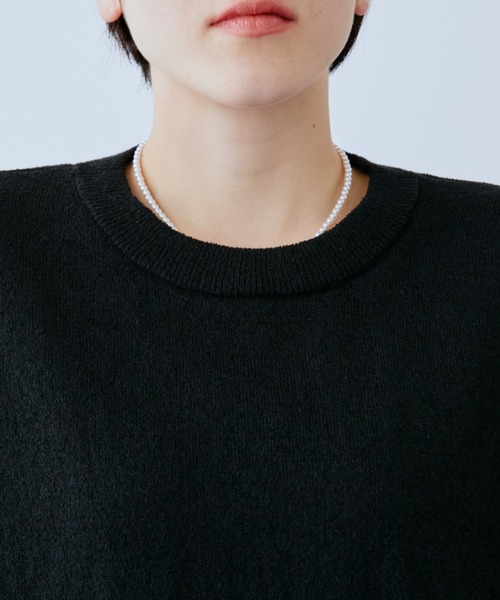 manana suerte(マニャーナスエルテ)の「オーバーサイズパイルTシャツ(Tシャツ/カットソー・レディース・イエロー/ブラック/ホワイト・FREE)」の11枚目の写真