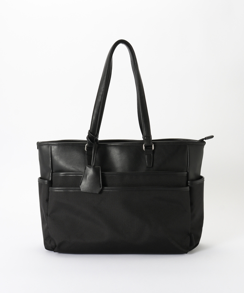 B.C STOCK(ベーセーストック)の「fellowww / フェロー NEW SMART TOTE(トートバッグ・メンズ・ブラック・FREE)」の2枚目の写真
