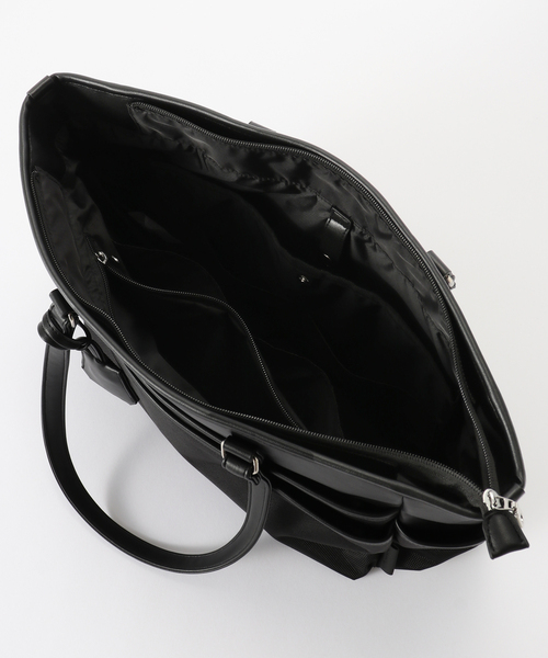 B.C STOCK(ベーセーストック)の「fellowww / フェロー NEW SMART TOTE(トートバッグ・メンズ・ブラック・FREE)」の5枚目の写真
