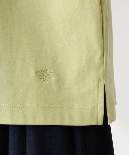 LE SOUK HOLIDAY（ルスークホリデー）の「メッシュテープ Tシャツ（Tシャツ/カットソー・レディース・オフホワイト/ライトグリーン/ブラック・M/L）」の15枚目の写真