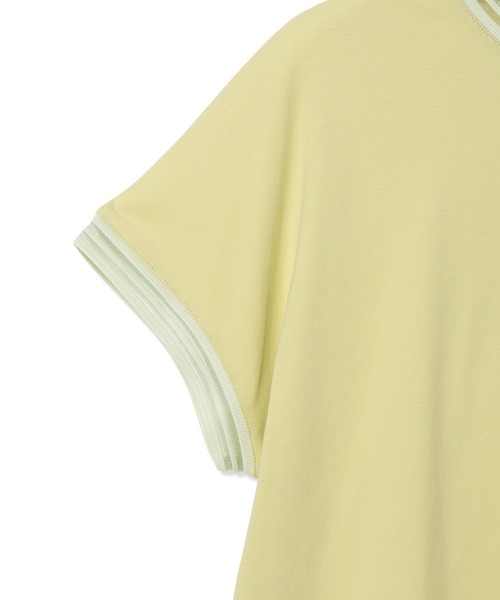 LE SOUK HOLIDAY（ルスークホリデー）の「メッシュテープ Tシャツ（Tシャツ/カットソー・レディース・オフホワイト/ライトグリーン/ブラック・M/L）」の17枚目の写真