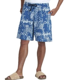 クイックシルバー QUIKSILVER MERCURY PAISLEY BAGGY SWEAT SHORTS