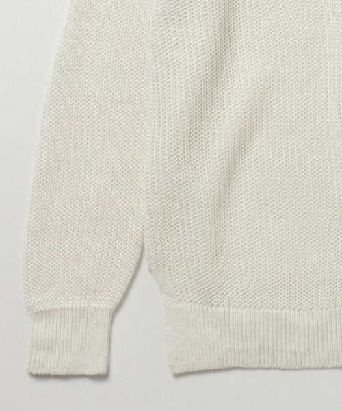 B:MING by BEAMS(ビーミングバイビームス)の「【VERY5月号掲載】ビーミング by ビームス / リネン畦ニットプルオーバー 16SS(ニット/セーター・レディース・ホワイト/トップグレー/ネイビー/ピンク・ONE SIZE)」の19枚目の写真