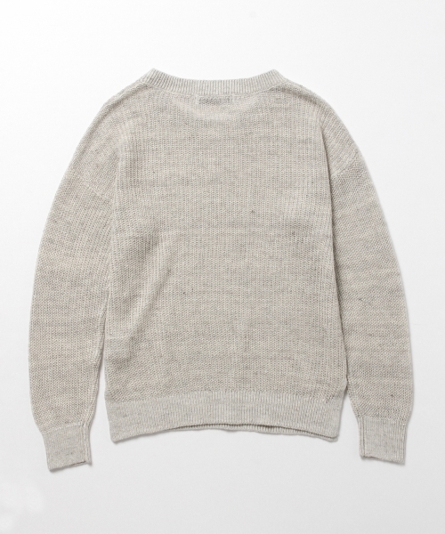 B:MING by BEAMS(ビーミングバイビームス)の「【VERY5月号掲載】ビーミング by ビームス / リネン畦ニットプルオーバー 16SS(ニット/セーター・レディース・ホワイト/トップグレー/ネイビー/ピンク・ONE SIZE)」の21枚目の写真