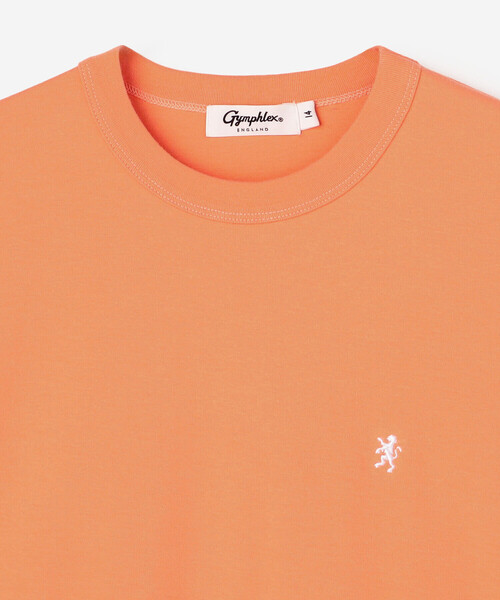 GYMPHLEX（ジムフレックス）の「Gymphlex | コットン クルーネックキャップスリーブTシャツ WOMEN（Tシャツ/カットソー・レディース・ブラック/ホワイト/オレンジ・14）」の6枚目の写真
