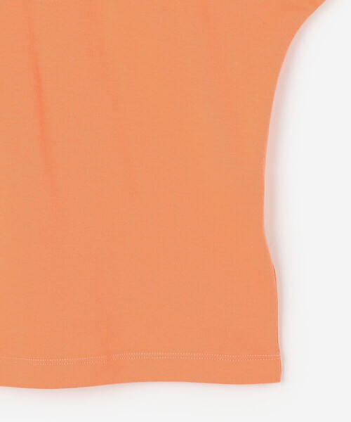 GYMPHLEX（ジムフレックス）の「Gymphlex | コットン クルーネックキャップスリーブTシャツ WOMEN（Tシャツ/カットソー・レディース・ブラック/ホワイト/オレンジ・14）」の8枚目の写真