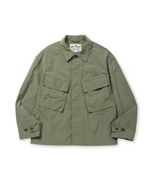 CALEE（キャリー）の「TASLAN RIP FATIGUE TYPE SHIRT JACKET（ミリタリージャケット）」