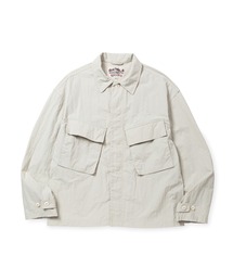 CALEE（キャリー）の「TASLAN RIP FATIGUE TYPE SHIRT JACKET（ミリタリージャケット）」