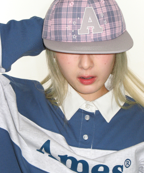AMESWORLDWIDE(アメスワールドワイド)の「BIG STRIPE RUGBY LS TEE BLUE(Tシャツ/カットソー・レディース・その他・SMALL/MEDIUM/LARGE)」の9枚目の写真