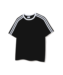 フィックスオーバーサイズトラック半袖Tシャツ4カラー[NSSE_3501]