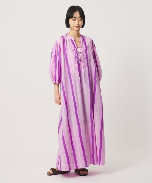 BEAUTY&YOUTH UNITED ARROWS(ビューティーアンドユースユナイテッドアローズ)の「<par&escala>TERE ストライプ ドレス(ワンピース・レディース・ピンク・XS/S)」の2枚目の写真