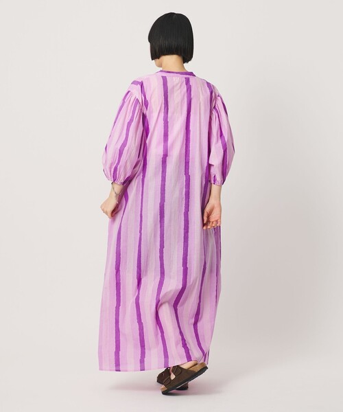 BEAUTY&YOUTH UNITED ARROWS(ビューティーアンドユースユナイテッドアローズ)の「<par&escala>TERE ストライプ ドレス(ワンピース・レディース・ピンク・XS/S)」の4枚目の写真