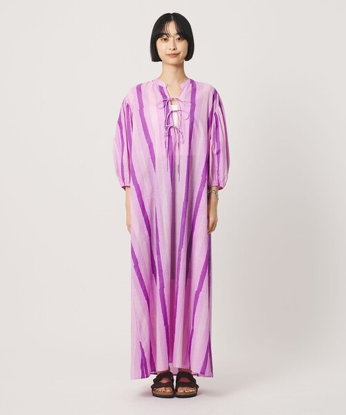 BEAUTY&YOUTH UNITED ARROWS(ビューティーアンドユースユナイテッドアローズ)の「<par&escala>TERE ストライプ ドレス(ワンピース・レディース・ピンク・XS/S)」の5枚目の写真
