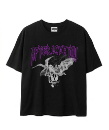 DTG メンズ クールコットンクロップ半袖Tシャツ ブラック