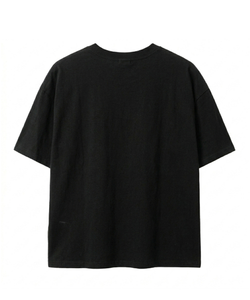 REBRENNER（リブレンナー）の「DTG メンズ クールコットンクロップ半袖Tシャツ ブラック（Tシャツ/カットソー・メンズ・ブラック・LARGE/X-LARGE/MEDIUM）」の4枚目の写真