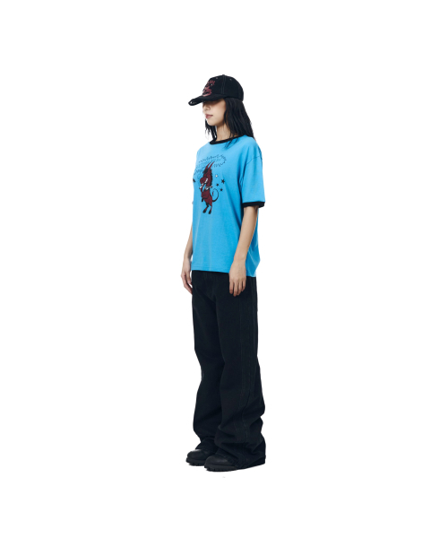 AAKAM(アーカム)の「Bad Horse Ringer Top (Blue)(Tシャツ/カットソー・レディース・その他・1/2/3)」の8枚目の写真