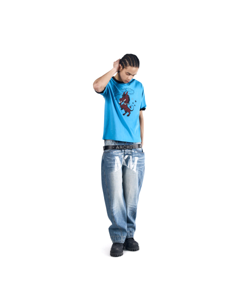 AAKAM(アーカム)の「Bad Horse Ringer Top (Blue)(Tシャツ/カットソー・レディース・その他・1/2/3)」の14枚目の写真
