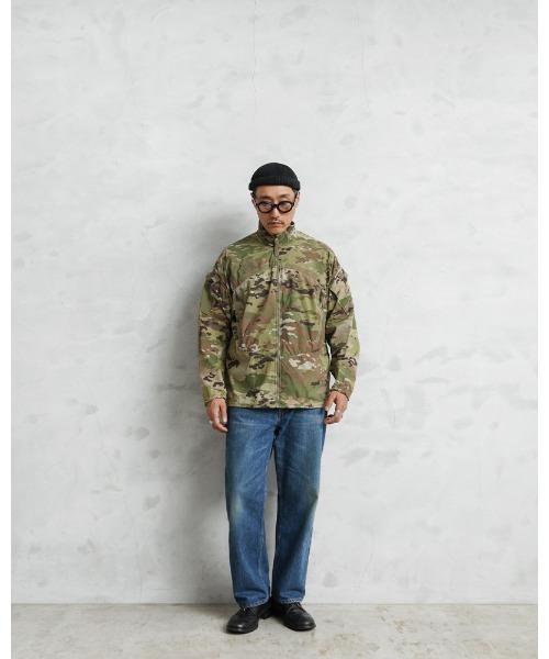 MILITARY(ミリタリー)の「実物 新品 デッドストック 米軍 ECWCS GEN3 LEVEL4 ウィンドジャケット OCP(ミリタリージャケット・メンズ・グリーン系カモフラージュ・M-Regular)」の9枚目の写真