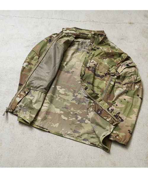MILITARY(ミリタリー)の「実物 新品 デッドストック 米軍 ECWCS GEN3 LEVEL4 ウィンドジャケット OCP(ミリタリージャケット・メンズ・グリーン系カモフラージュ・M-Regular)」の5枚目の写真