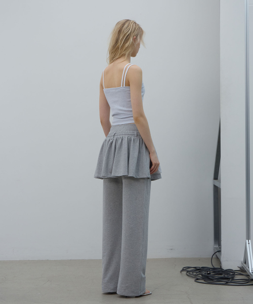 LCDC TM(エルシーディーシーティーエム)の「TRIPLE LAYERED TOP (LIGHT GREY)(Tシャツ/カットソー・レディース・その他・SMALL/MEDIUM)」の3枚目の写真