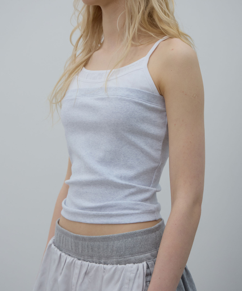 LCDC TM(エルシーディーシーティーエム)の「TRIPLE LAYERED TOP (LIGHT GREY)(Tシャツ/カットソー・レディース・その他・SMALL/MEDIUM)」の8枚目の写真