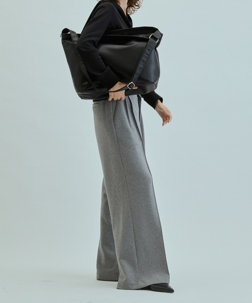 cii(シー)の「【UNISEX】Smooth PU travel bag / スムースPUトラベルバッグ(ショルダーバッグ・メンズ・ブラウン/ブラック/ベージュ・FREE)」の11枚目の写真
