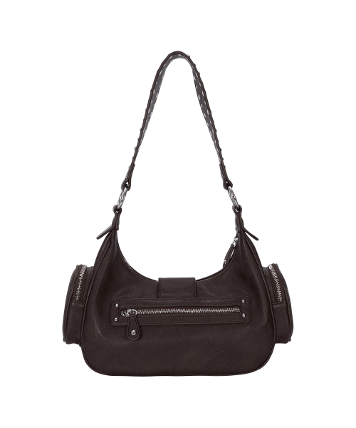 ASON(アズオン)の「MOTE STUD BAG / BROWN(ショルダーバッグ・レディース・その他・FREE)」の3枚目の写真